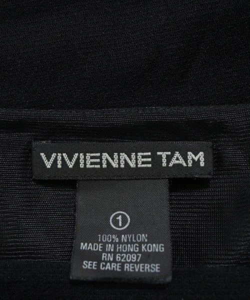 VIVIENNE TAM（ヴィヴィアンタム）ノースリーブ 黒 サイズ:1(S位) レディース/2200658287039