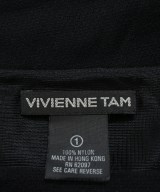VIVIENNE TAM（ヴィヴィアンタム）ノースリーブ 黒 サイズ:1(S位) レディース/2200658287039