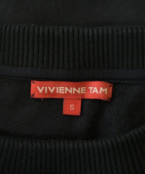 VIVIENNE TAM（ヴィヴィアンタム）スウェット 黒 サイズ:S レディース/2200717703012