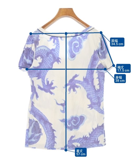 VIVIENNE TAM（ヴィヴィアンタム）Tシャツ・カットソー 青 サイズ:M レディース/2200717703067