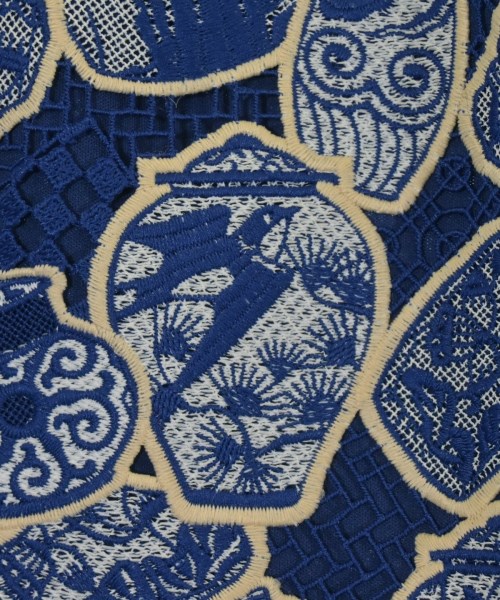 VIVIENNE TAM（ヴィヴィアンタム）ロング・マキシ丈スカート 青 サイズ:42(L位) レディース/2200641163036