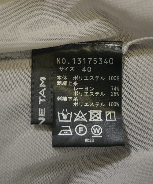 VIVIENNE TAM（ヴィヴィアンタム）ワンピース グレー サイズ:40(M位) レディース/2200666679024