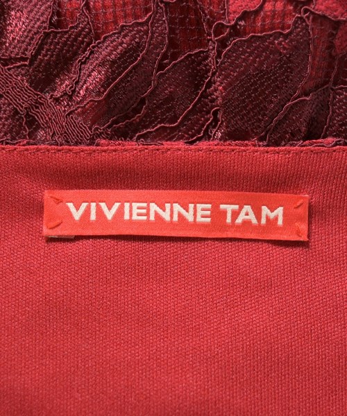 VIVIENNE TAM（ヴィヴィアンタム）ワンピース 赤 サイズ:40(M位) レディース/2200729121330