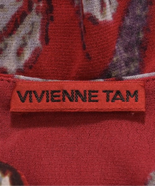 VIVIENNE TAM（ヴィヴィアンタム）ブラウス 赤 サイズ:0(XS位) レディース/2200735024021