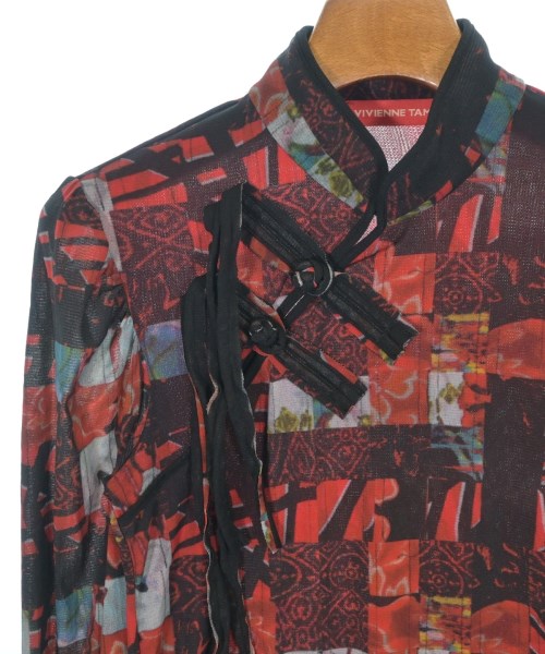 VIVIENNE TAM（ヴィヴィアンタム）Tシャツ・カットソー 赤 サイズ:38(M位) レディース/2200709024071