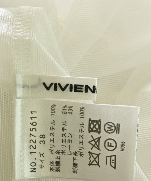 VIVIENNE TAM（ヴィヴィアンタム）ブラウス 白 サイズ:38(M位) レディース/2200709024125