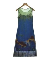 VIVIENNE TAM（ヴィヴィアンタム）ワンピース 青 サイズ:38(M位) レディース/2200709024132