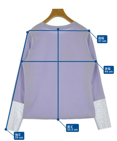 VIVIENNE TAM（ヴィヴィアンタム）Tシャツ・カットソー 紫 サイズ:38(M位) レディース/2200725631031