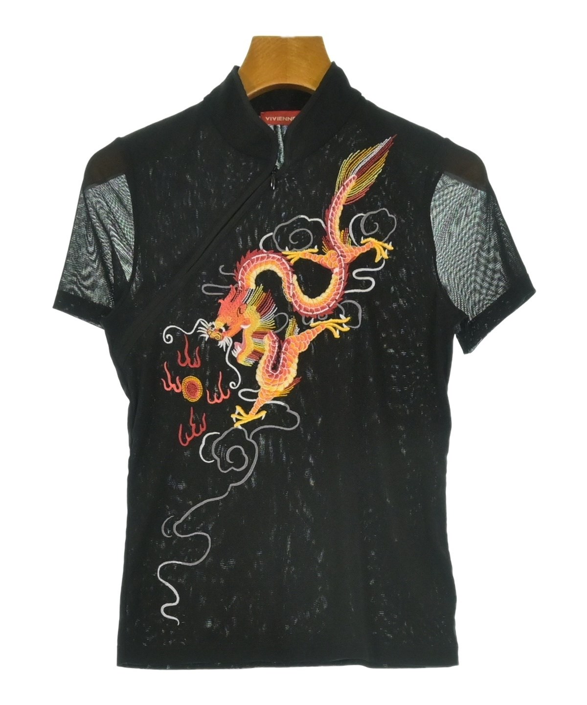 VIVIENNE TAM（ヴィヴィアンタム）Tシャツ・カットソー 黒 サイズ:38(M