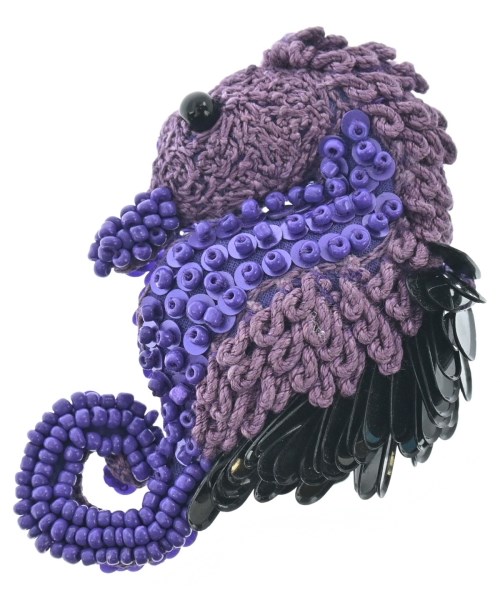 JAMIN PUECH(ジャマンピエッシュ)ブローチ・コサージュ 紫 サイズ:-/2200639231037