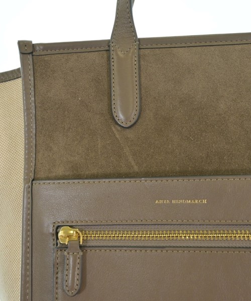 ANYA HINDMARCH（アニヤ　ハインドマーチ）トートバッグ 茶 サイズ:- レディース/2200636334045