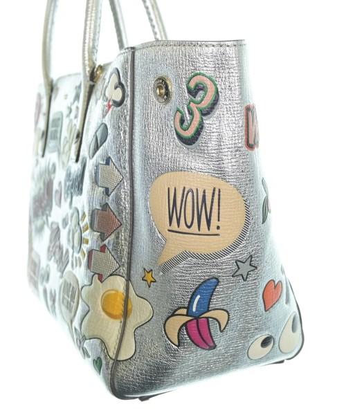 ANYA HINDMARCH（アニヤ　ハインドマーチ）トートバッグ シルバー サイズ:- レディース/2200636735019