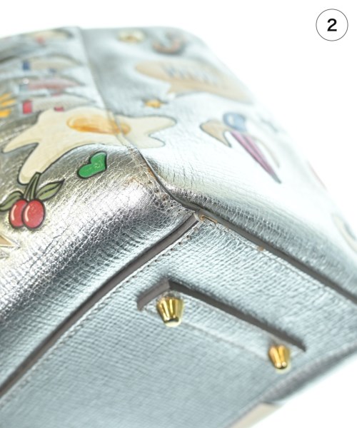 ANYA HINDMARCH（アニヤ　ハインドマーチ）トートバッグ シルバー サイズ:- レディース/2200636735019