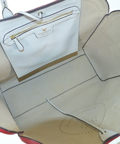 ANYA HINDMARCH（アニヤ　ハインドマーチ）トートバッグ 白 サイズ:- レディース/2200636210035