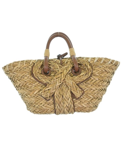 ANYA HINDMARCH（アニヤ　ハインドマーチ）かごバッグ ベージュ サイズ:- レディース/2200621196221