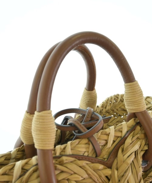 ANYA HINDMARCH（アニヤ　ハインドマーチ）かごバッグ ベージュ サイズ:- レディース/2200621196221