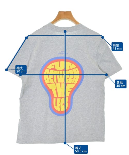 ANYA HINDMARCH（アニヤ　ハインドマーチ）Tシャツ・カットソー グレー サイズ:XS レディース/2200641137068