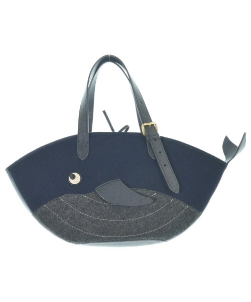 ANYA HINDMARCH（アニヤ　ハインドマーチ）ハンドバッグ 紺 サイズ:- レディース/2200644065016