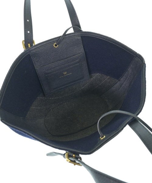 ANYA HINDMARCH（アニヤ　ハインドマーチ）ハンドバッグ 紺 サイズ:- レディース/2200644065016