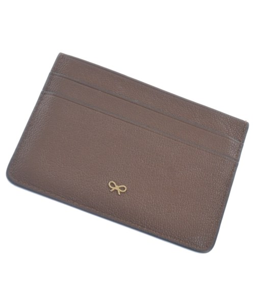 ANYA HINDMARCH（アニヤ　ハインドマーチ）カードケース 茶 サイズ:- レディース/2200606277068