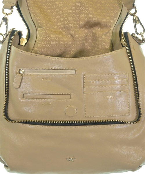 ANYA HINDMARCH（アニヤ　ハインドマーチ）ショルダーバッグ ベージュ サイズ:- レディース/2200612851054