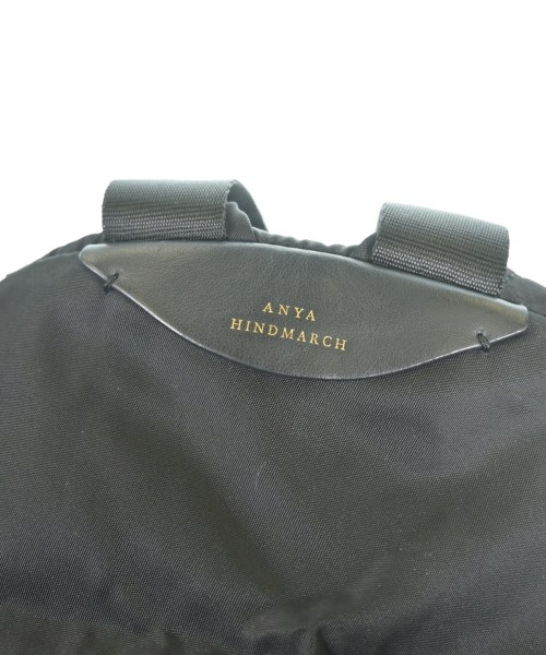 ANYA HINDMARCH（アニヤ　ハインドマーチ）バックパック・リュック 黒 サイズ:- レディース/2200609574058