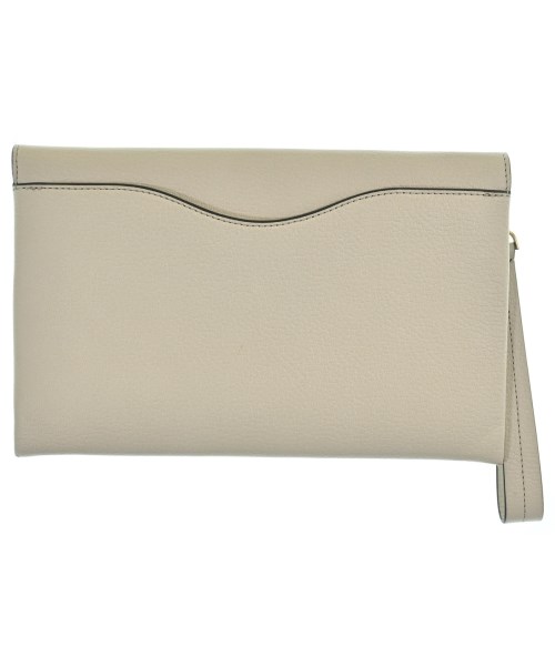 ANYA HINDMARCH（アニヤ　ハインドマーチ）クラッチバッグ ベージュ サイズ:- レディース/2200673234209