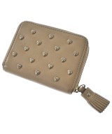 ANYA HINDMARCH（アニヤ　ハインドマーチ）財布・コインケース ベージュ サイズ:- レディース/2200680666062