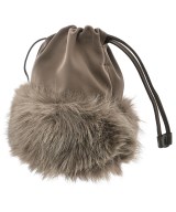 ANYA HINDMARCH（アニヤ　ハインドマーチ）ポーチ 茶 サイズ:- レディース/2200690640199