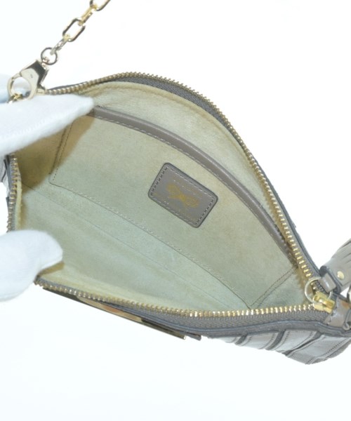 ANYA HINDMARCH（アニヤ　ハインドマーチ）クラッチバッグ グレー サイズ:- レディース/2200695294274