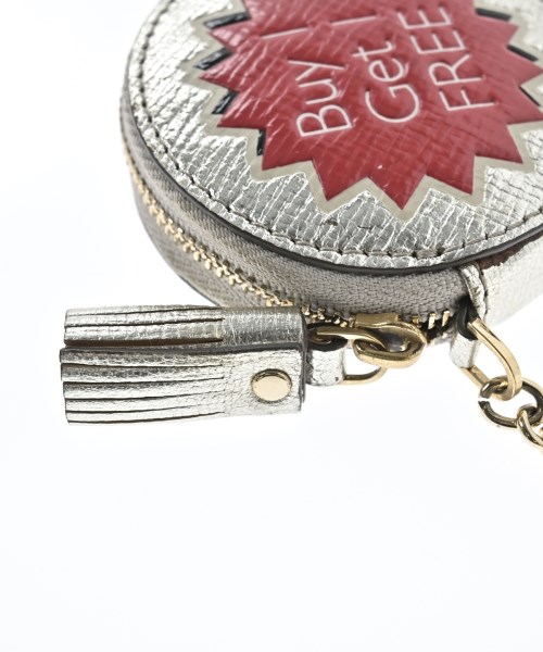 ANYA HINDMARCH（アニヤ　ハインドマーチ）財布・コインケース シルバー サイズ:- レディース/2200699288040