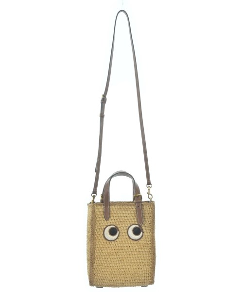 ANYA HINDMARCH（アニヤ　ハインドマーチ）ハンドバッグ ベージュ サイズ:- レディース/2200711364646
