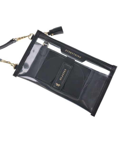 ANYA HINDMARCH（アニヤ　ハインドマーチ）ポーチ 黒 サイズ:- レディース/2200649030316