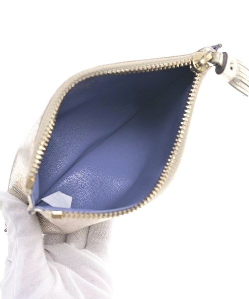 ANYA HINDMARCH（アニヤ　ハインドマーチ）ポーチ ゴールド サイズ:- レディース/2200649030330