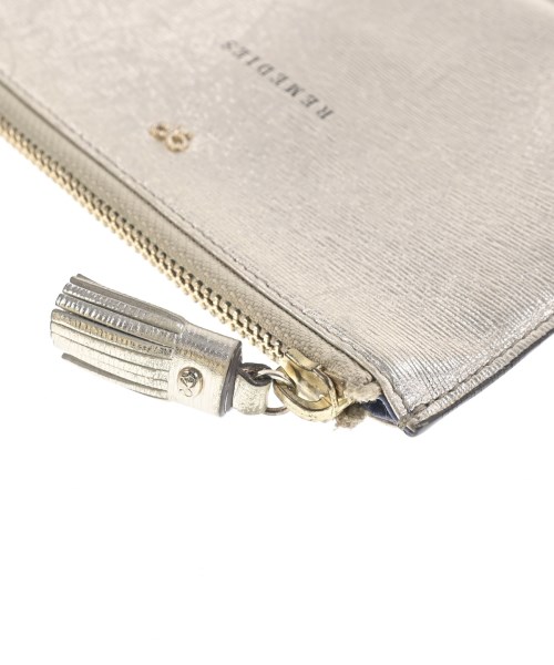 ANYA HINDMARCH（アニヤ　ハインドマーチ）ポーチ ゴールド サイズ:- レディース/2200649030330