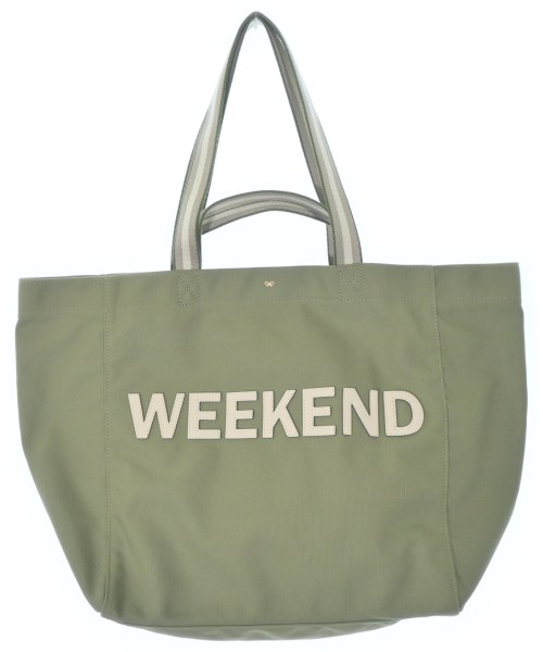 ANYA HINDMARCH(アニヤ　ハインドマーチ)トートバッグ カーキ サイズ:-/2200645193060