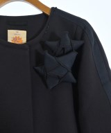 ANYA HINDMARCH（アニヤ　ハインドマーチ）ノーカラージャケット 紺 サイズ:L レディース/2200653591094