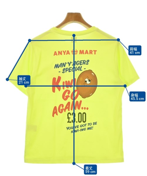 ANYA HINDMARCH（アニヤ　ハインドマーチ）Tシャツ・カットソー 黄 サイズ:F レディース/2200705969215