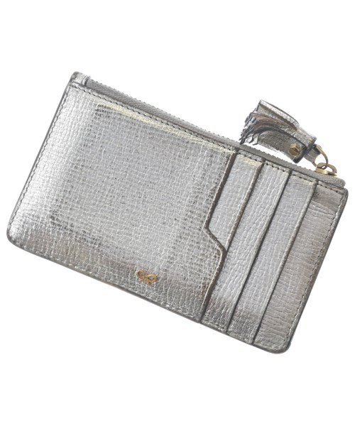 ANYA HINDMARCH（アニヤ　ハインドマーチ）財布・コインケース シルバー サイズ:- レディース/2200706505016