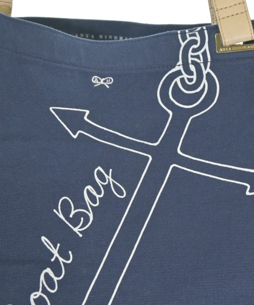 ANYA HINDMARCH（アニヤ　ハインドマーチ）トートバッグ 紺 サイズ:- レディース/2200660251073