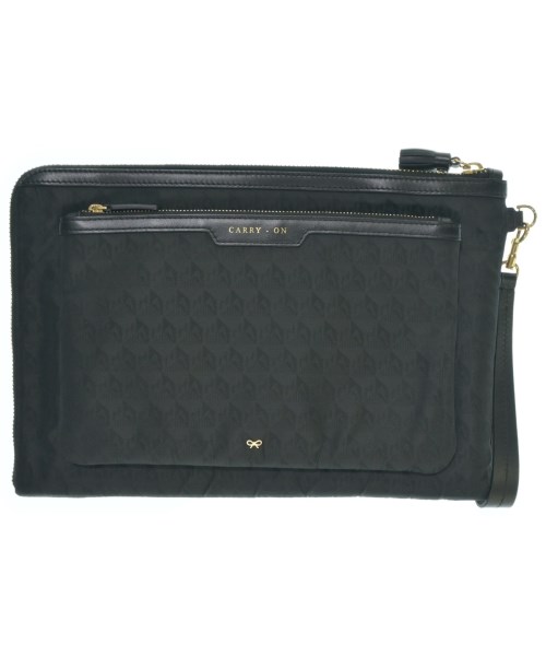 ANYA HINDMARCH(アニヤ　ハインドマーチ)クラッチバッグ 黒 サイズ:-/2200669139112