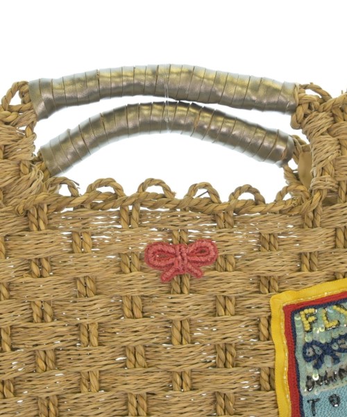 ANYA HINDMARCH（アニヤ　ハインドマーチ）かごバッグ ベージュ サイズ:- レディース/2200667532212