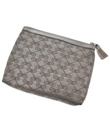 ANYA HINDMARCH（アニヤ　ハインドマーチ）ポーチ シルバー サイズ:- レディース/2200670765027