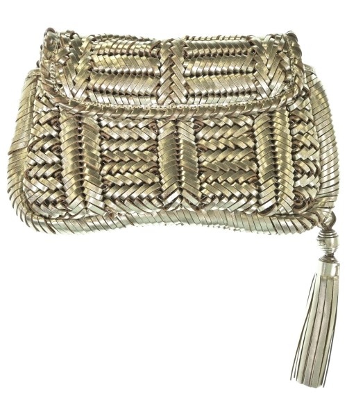 ANYA HINDMARCH（アニヤ　ハインドマーチ）クラッチバッグ ゴールド サイズ:- レディース/2200667502062