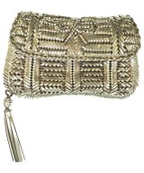 ANYA HINDMARCH（アニヤ　ハインドマーチ）クラッチバッグ ゴールド サイズ:- レディース/2200667502062