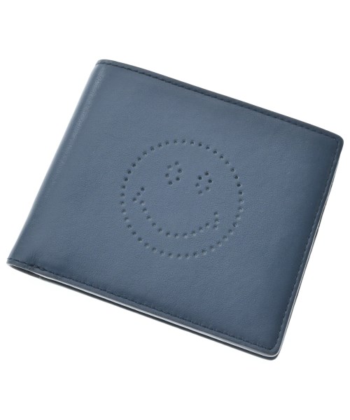 ANYA HINDMARCH(アニヤ　ハインドマーチ)財布・コインケース 紺 サイズ:-/2200671637064
