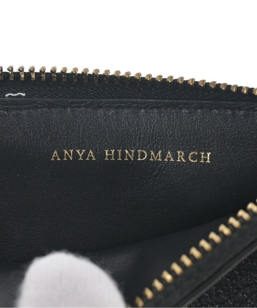 ANYA HINDMARCH（アニヤ　ハインドマーチ）財布・コインケース 黒 サイズ:- レディース/2200720711011