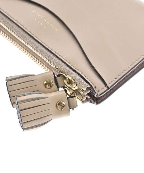 ANYA HINDMARCH（アニヤ　ハインドマーチ）財布・コインケース ベージュ サイズ:- レディース/2200687383023