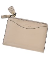 ANYA HINDMARCH（アニヤ　ハインドマーチ）財布・コインケース ベージュ サイズ:- レディース/2200687383023