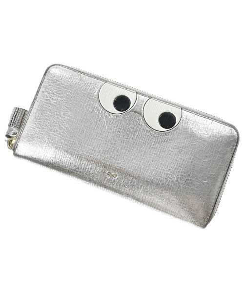 ANYA HINDMARCH(アニヤ　ハインドマーチ)財布・コインケース シルバー サイズ:-/2200685763063